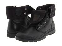 2016 Palladium Boots for Men - Baggy Leather - Black Sale Online